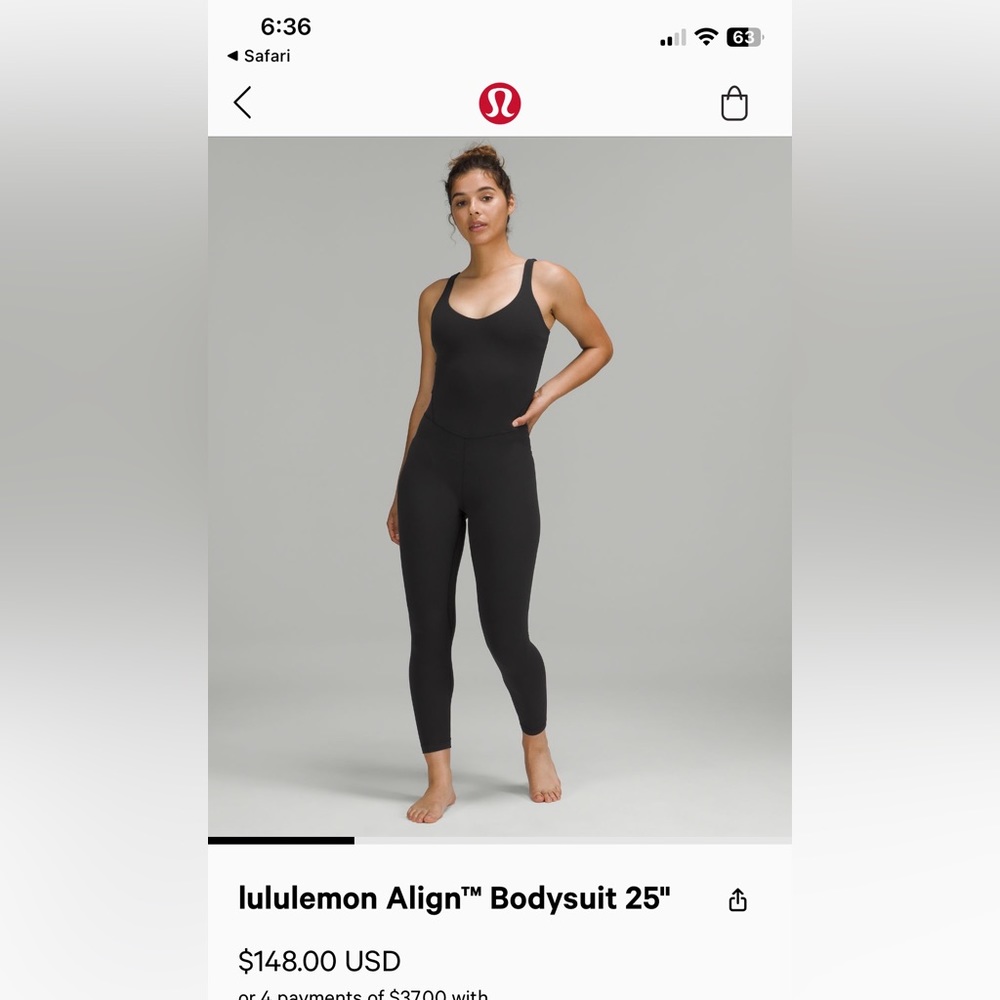 Lululemon Align Bodysuit